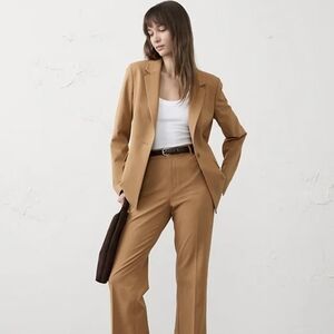 Women's Tan Pantsuit
